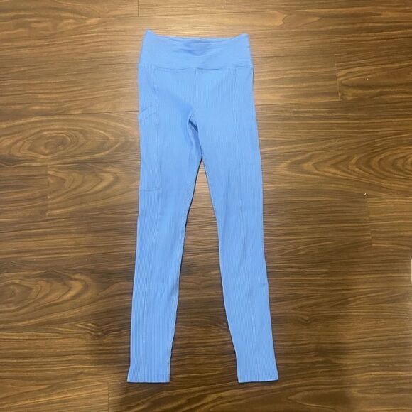 Year of Ours Walker Leggings in Club Blue Size Small! - Picture 1 of 5